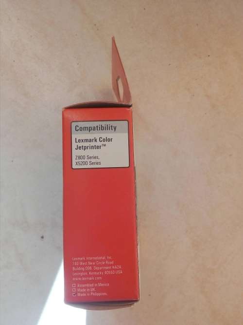 2 x Lexmark 33 Color Ink Cartridge - OEM (OLD CARTRIDGES NEVER USED, ALL SEALED)