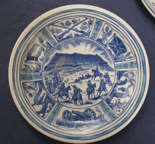 Battle of Amajuba Commemorative Plate. Heritage Collection. 25 cm Diameter