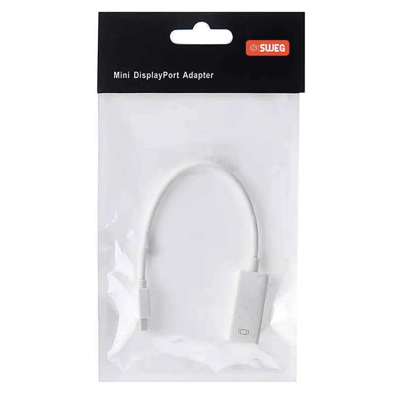 Mini DisplayPort to HDMI Female Adapter for Apple Macbook , White