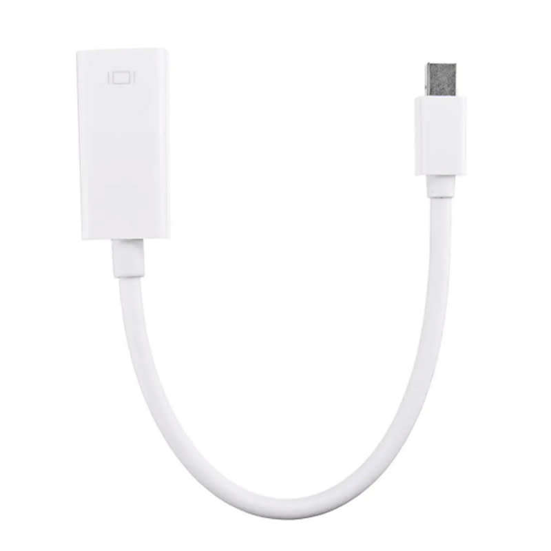 Mini DisplayPort to HDMI Female Adapter for Apple Macbook , White