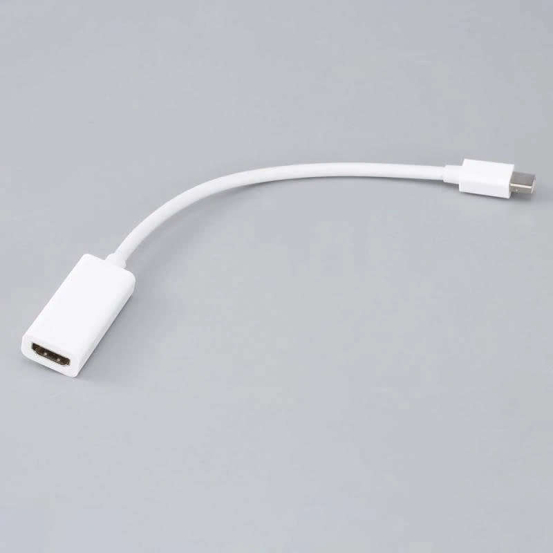 Mini DisplayPort to HDMI Female Adapter for Apple Macbook , White