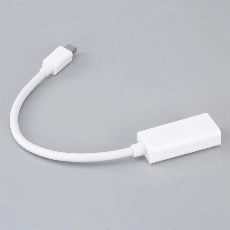 Mini DisplayPort to HDMI Female Adapter for Apple Macbook , White