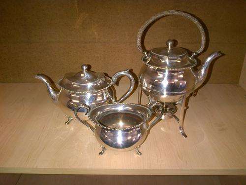 Silver tea pot set
