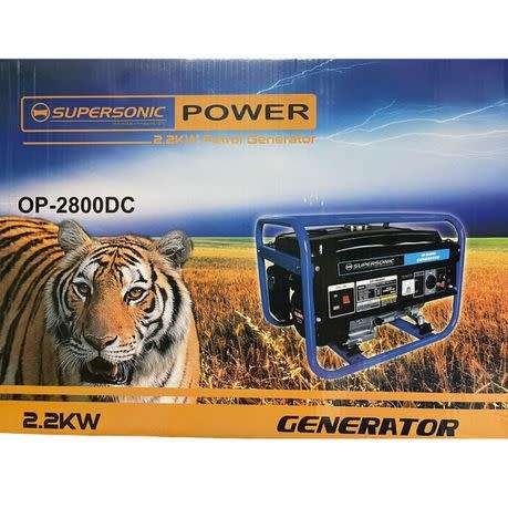 SUPERSONIC GENARATOR  2800DC POWER 2.2kw