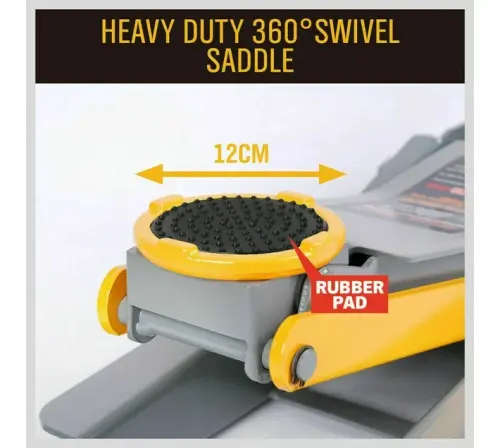 Low profile 4ton hydraulic trolley jack