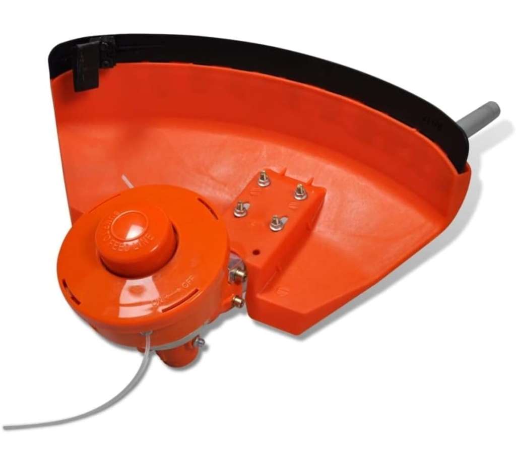 Lawn mower brush cutting machine