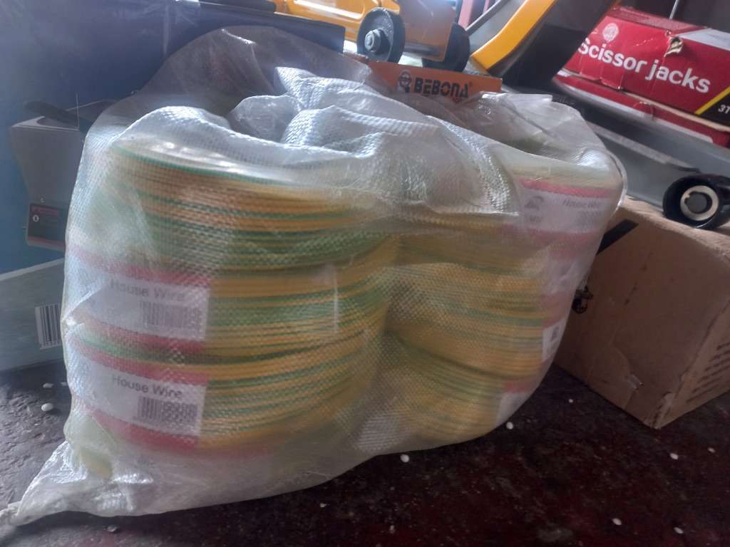 1.5mm*100mtrs  Green&yellow house wiring electric cable