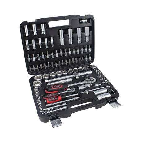 94 Piece Socket and Ratchet Spanner Tool Set