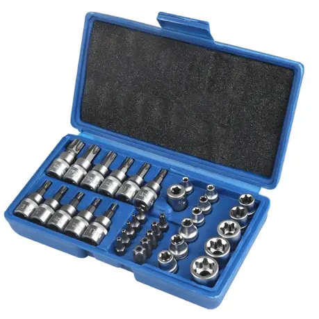 KR Torx Bit Socket Set Tools 3/8`` (34-Piece)
