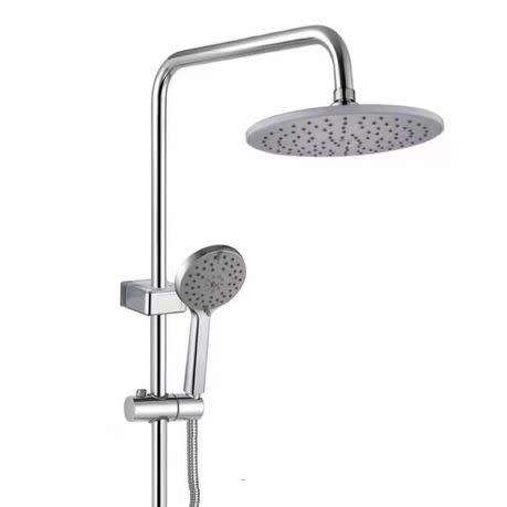 Exel All In One Shower Rail Set - Chrome