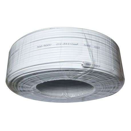 3 Core 1.5mm x 100m PVC Insulated electric Cable