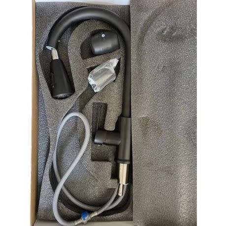 Pro-Techt Pull Down Kitchen Mixer Tap Matte Black Faucet