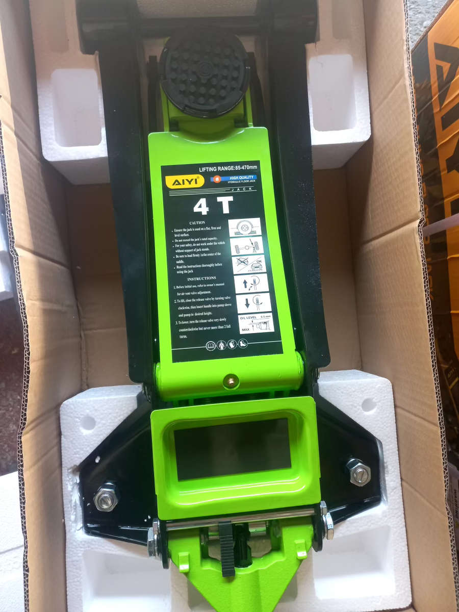 4ton Low-profile Hydraulic floor Jack double rapid pump