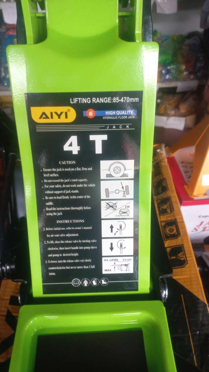 4ton Low-profile Hydraulic floor Jack double rapid pump