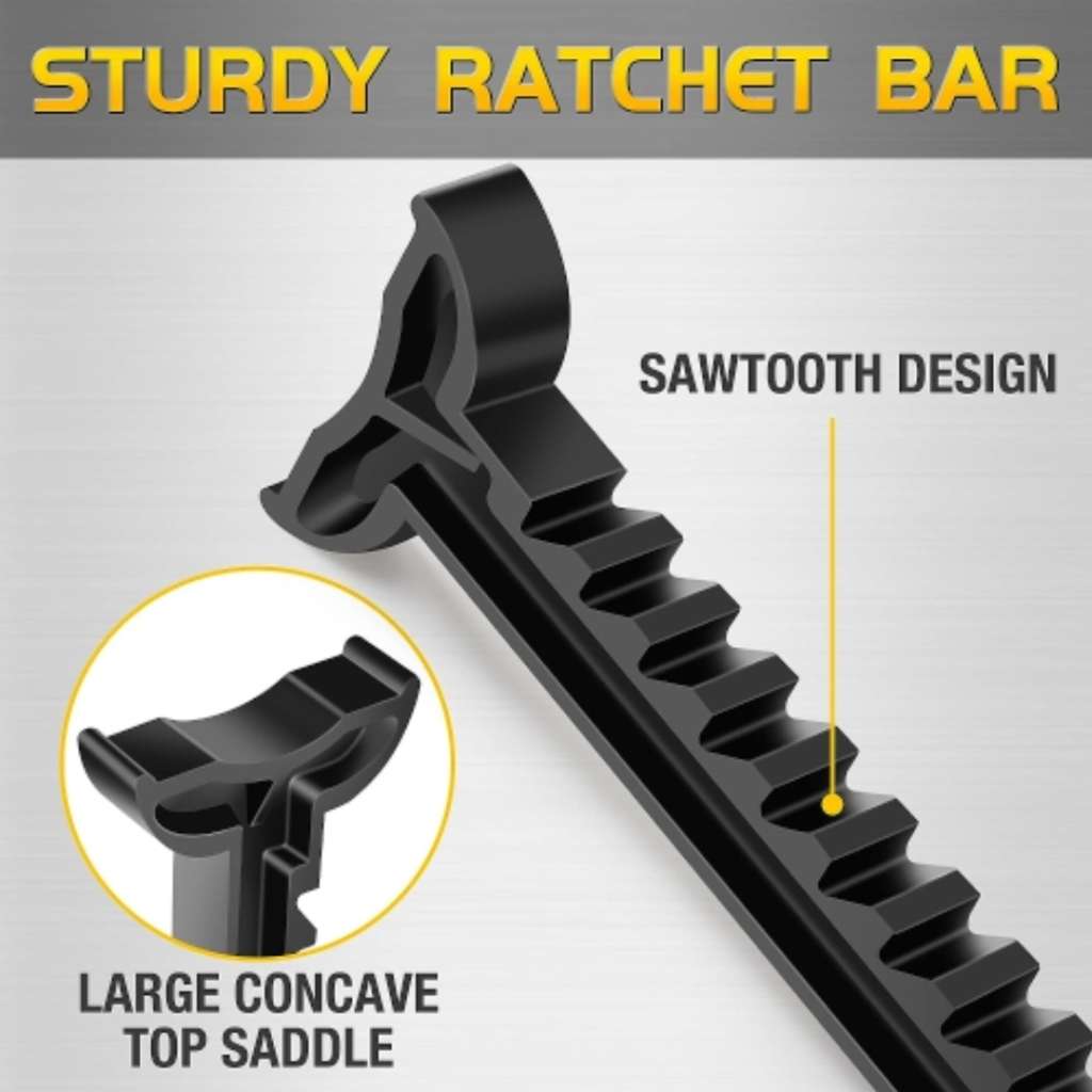 2 Piece 3 Ton Jack Stand Set