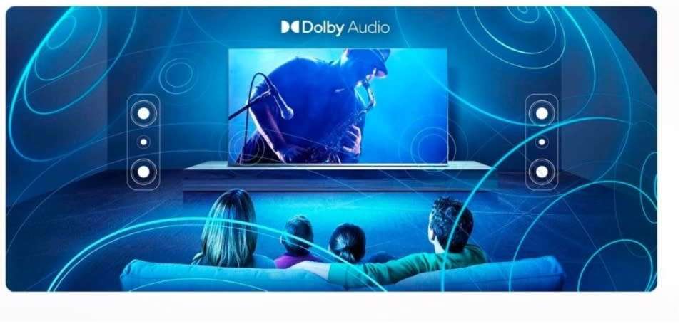 Supersonic 32` HD Smart TV with Dolby Audio SLM-32C5