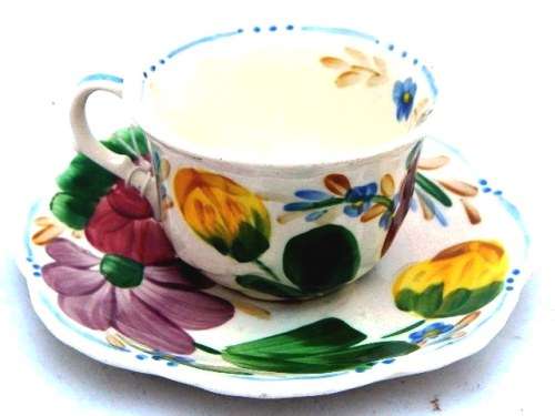 BELLE FIORE TEA CUP AND SAUCER