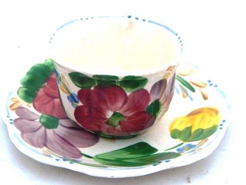 BELLE FIORE TEA CUP AND SAUCER