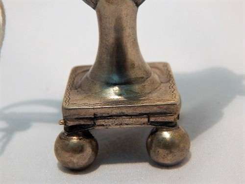 A BEAUTIFUL SILVER ORIENTAL POT