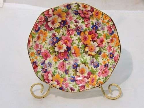 A BEAUTIFUL JAMES KENT TEACUP AND SAUCER  /DU BARRY FLORAL PATTERN