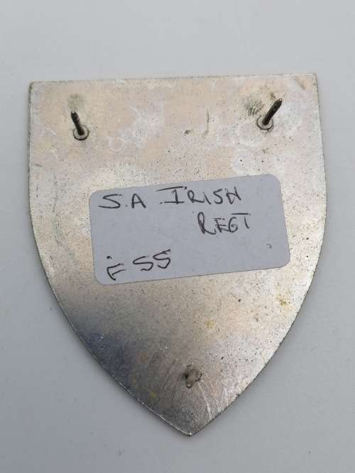 SA IRISH REGIMENT SHOULDER FLASH