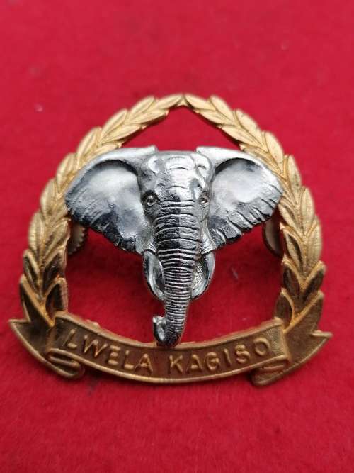 M11 BAPUTATSWANA 2 INFANTRY BATTALION BI METAL CAP BADGE