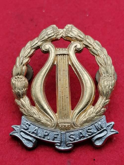 M14 SA PERMANANT BAND BADGE AND BERET BAR