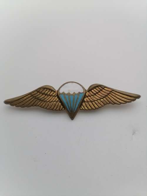 SA PARACHUTE BASIC TROOPER WINGS 8 JUMPS OR MORE