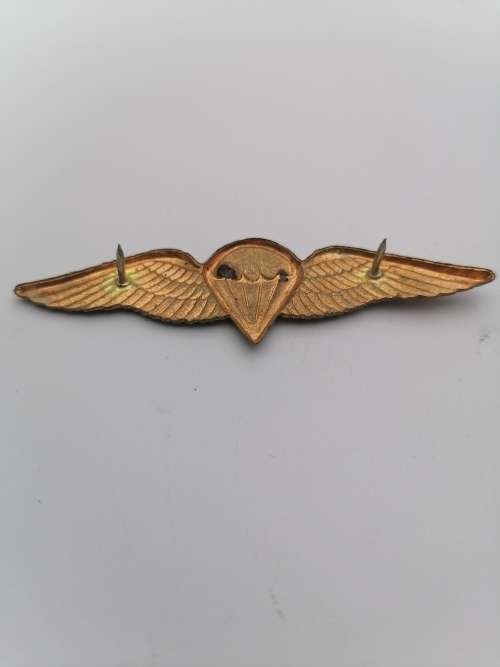 SA PARACHUTE BASIC TROOPER WINGS 8 JUMPS OR MORE