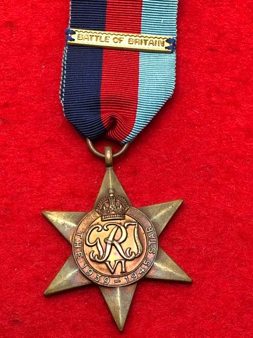 D8) 1939-45 STAR WITH BATTLE OF BRITAIN CLASP