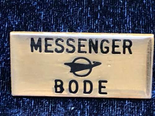 SOUTH AFRICAN RAILWAYS MESSENGER/BODE BADGE