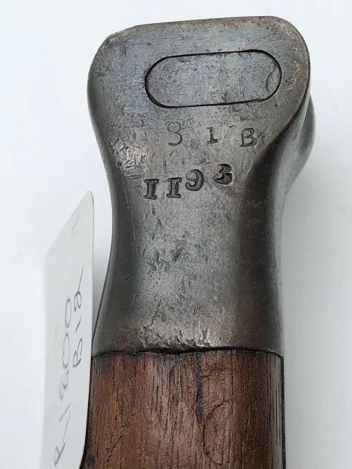 B12) ANGLO BOER WAR PERIOD MAUSER MODEL 1888 BAYONET