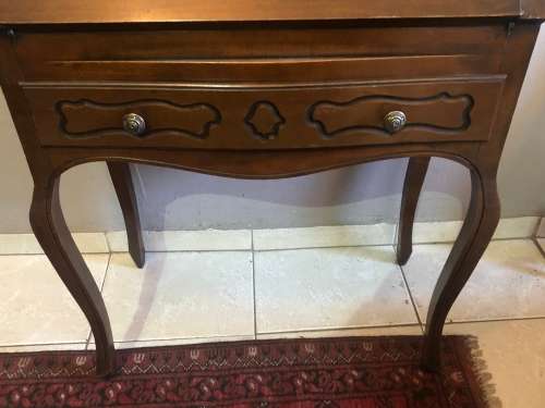 FRENCH LADIES WRITING DESK (BUREAU)IN BEECHWOOD
