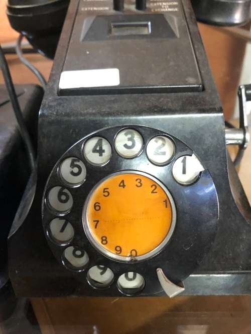 UNUSUAL VINTAGE BAKELITE TELEPHONE EXCHANGE