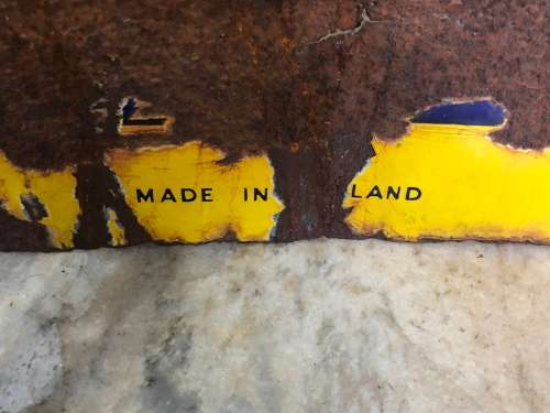 VERY EARLY ENAMEL BOVRIL ENAMEL SIGHN (ENGLISH)