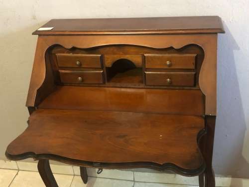 FRENCH LADIES WRITING DESK (BUREAU)IN BEECHWOOD