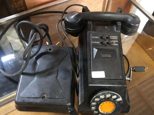 UNUSUAL VINTAGE BAKELITE TELEPHONE EXCHANGE