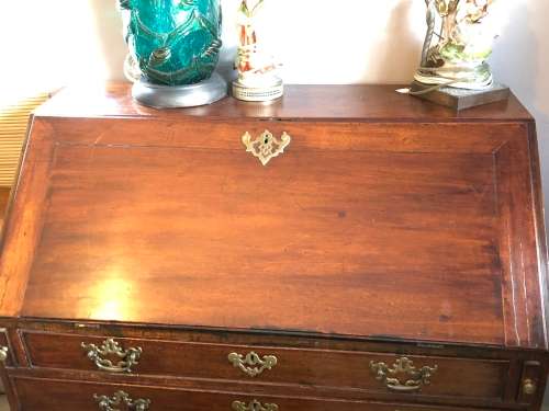 GEORGIAN MAHOGANY DROP FRONT BUREAUX  CIRCA 1800 (MORE THAN 200 YEARS OLD!!!!!)