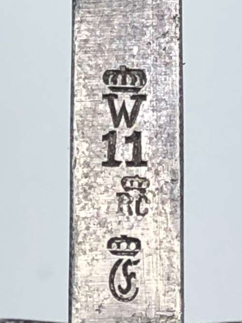 RARE 1911 SAWBACK BAYONET MARKED ERFURT (POSSIBLY GERMAN SOUTH WEST AFRICA)MATCHING NUMBERS (3)