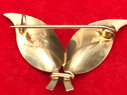 STERLING SILVER DAVID ANDERSEN NORWAY BROOCH