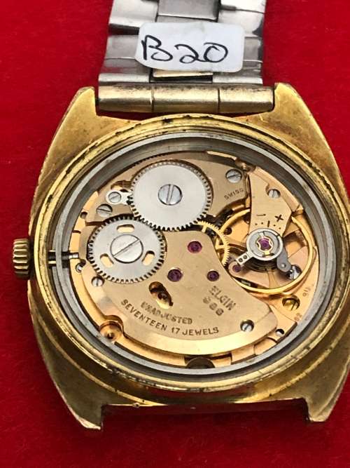 VINTAGE ELGIN MANUAL WIND WATCH (B20)
