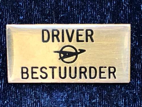 SOUTH AFRICAN RAILWAYS DRIVER BADGE