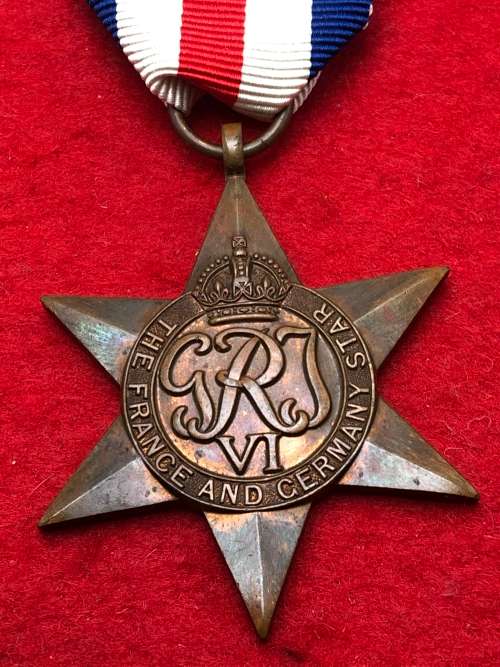 D13) FRANCE AND GERMANY STAR WITH AIR CREW EUROPE CLASP