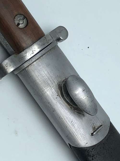 B3) BRITISH MODEL 1888 BAYONET WITH SCABBARD