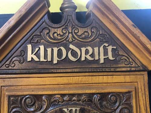 KLIPDRIFT ADVERTISING CLOCK