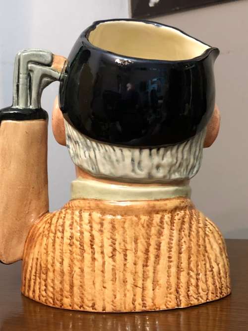 LARGE ROYAL DOULTON GOLFER  CHARACTER JUG