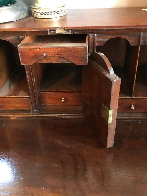 GEORGIAN MAHOGANY DROP FRONT BUREAUX  CIRCA 1800 (MORE THAN 200 YEARS OLD!!!!!)
