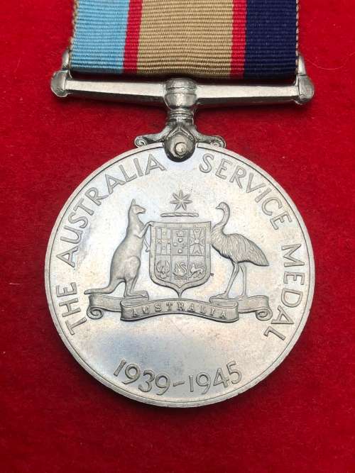 019) WW2 AUSTRALIA SERVICE MEDAL