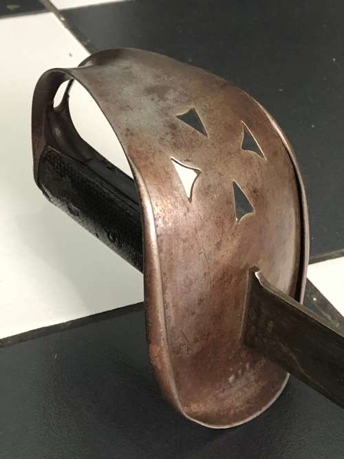 BITISH 1885 TROOPERS SWORD WITH SCABBARD