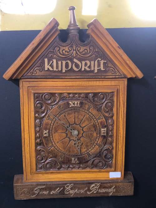 KLIPDRIFT ADVERTISING CLOCK